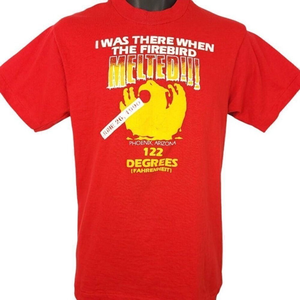 I Was There T Shirt Vintage 90s 1990 Phoenix Arizona 122 Degrees Made In USA Men